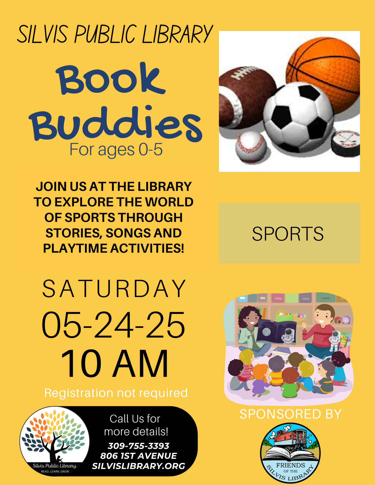 Silvis Library Event