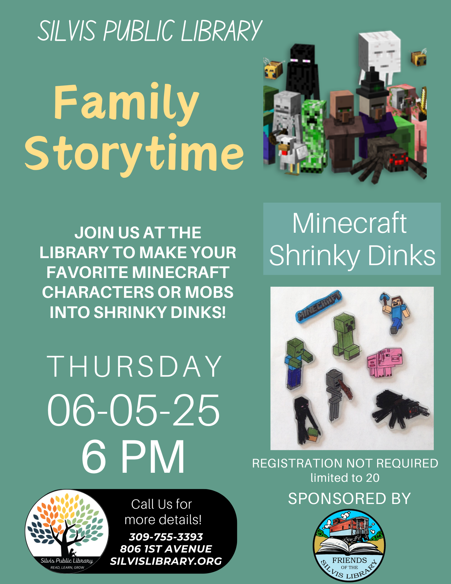 Silvis Library Event