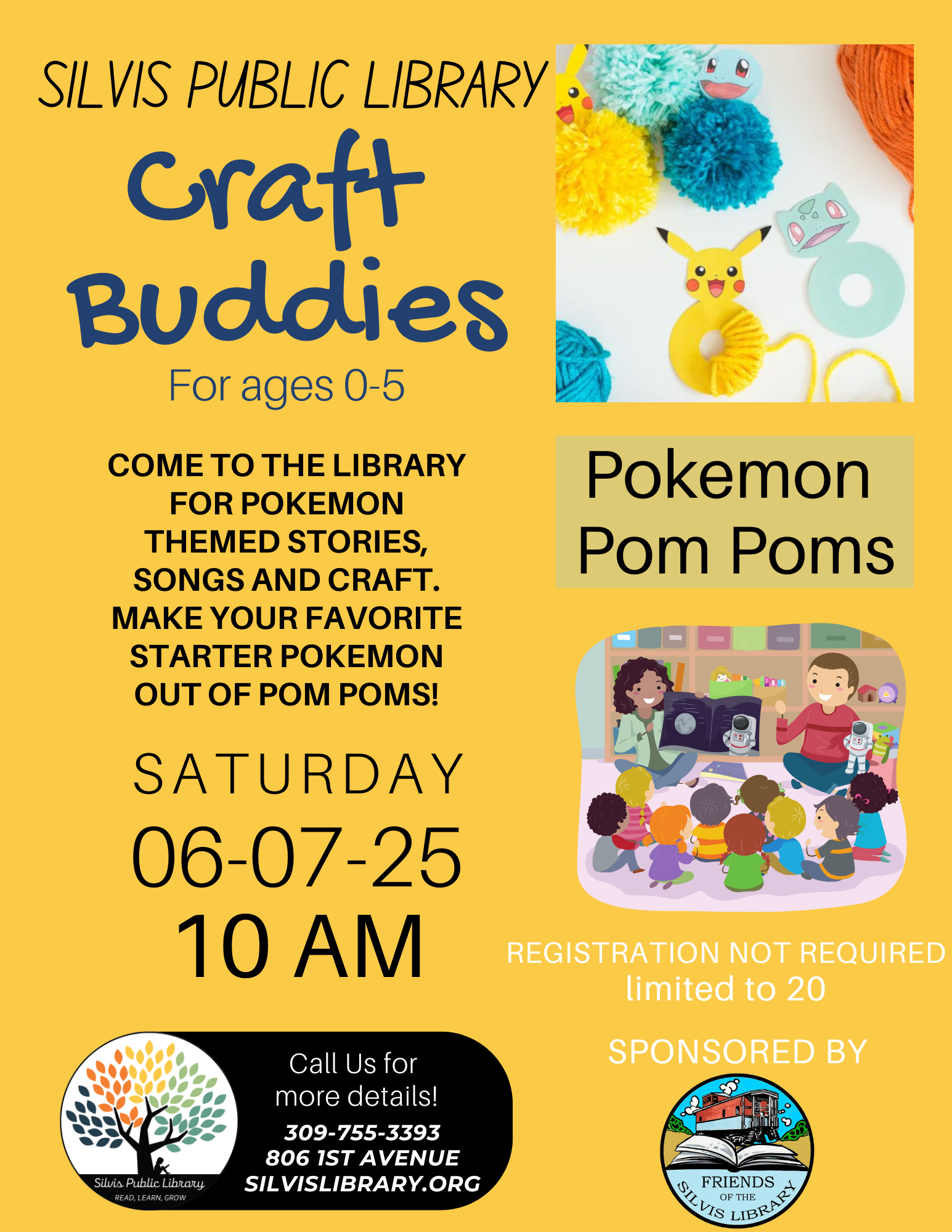Silvis Library Event