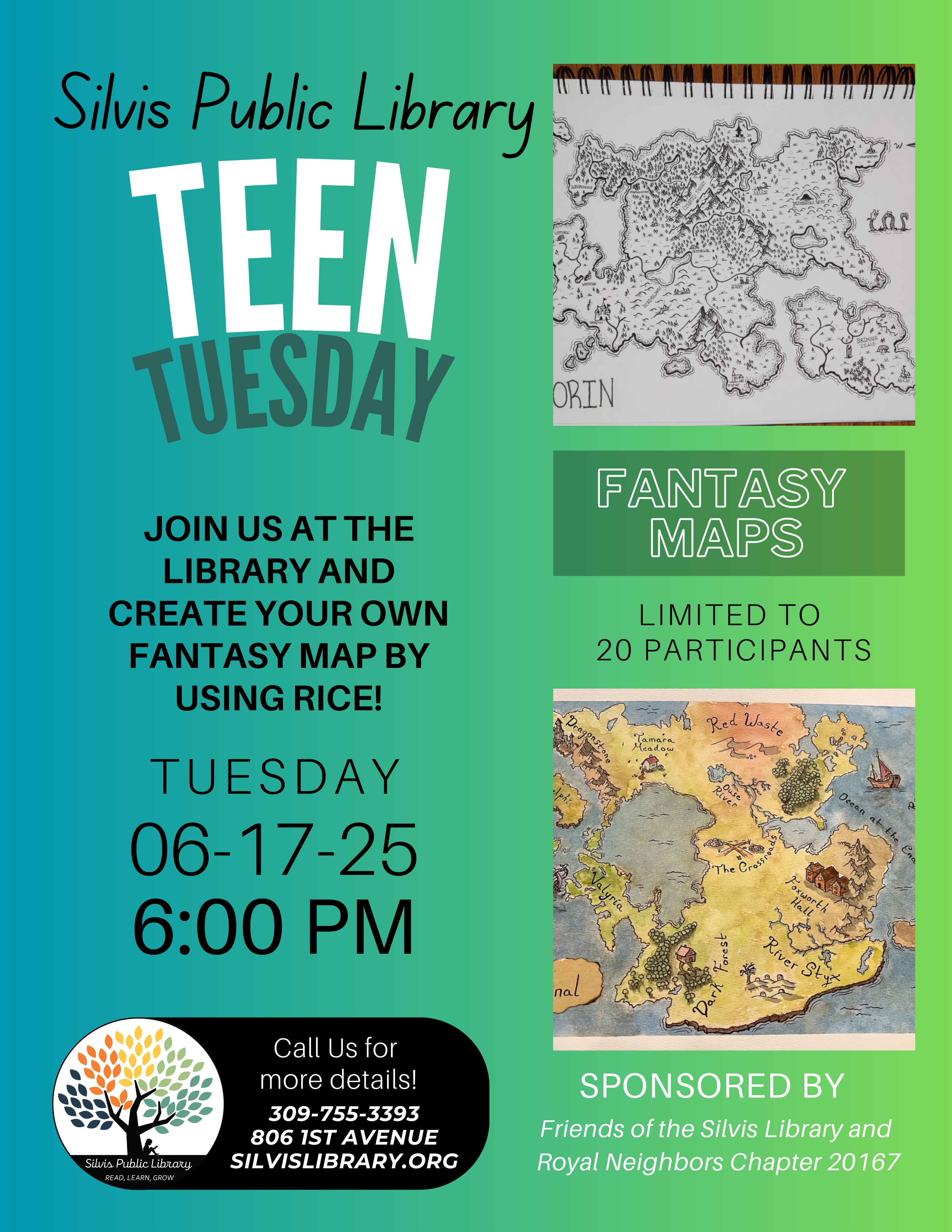 Silvis Library Event