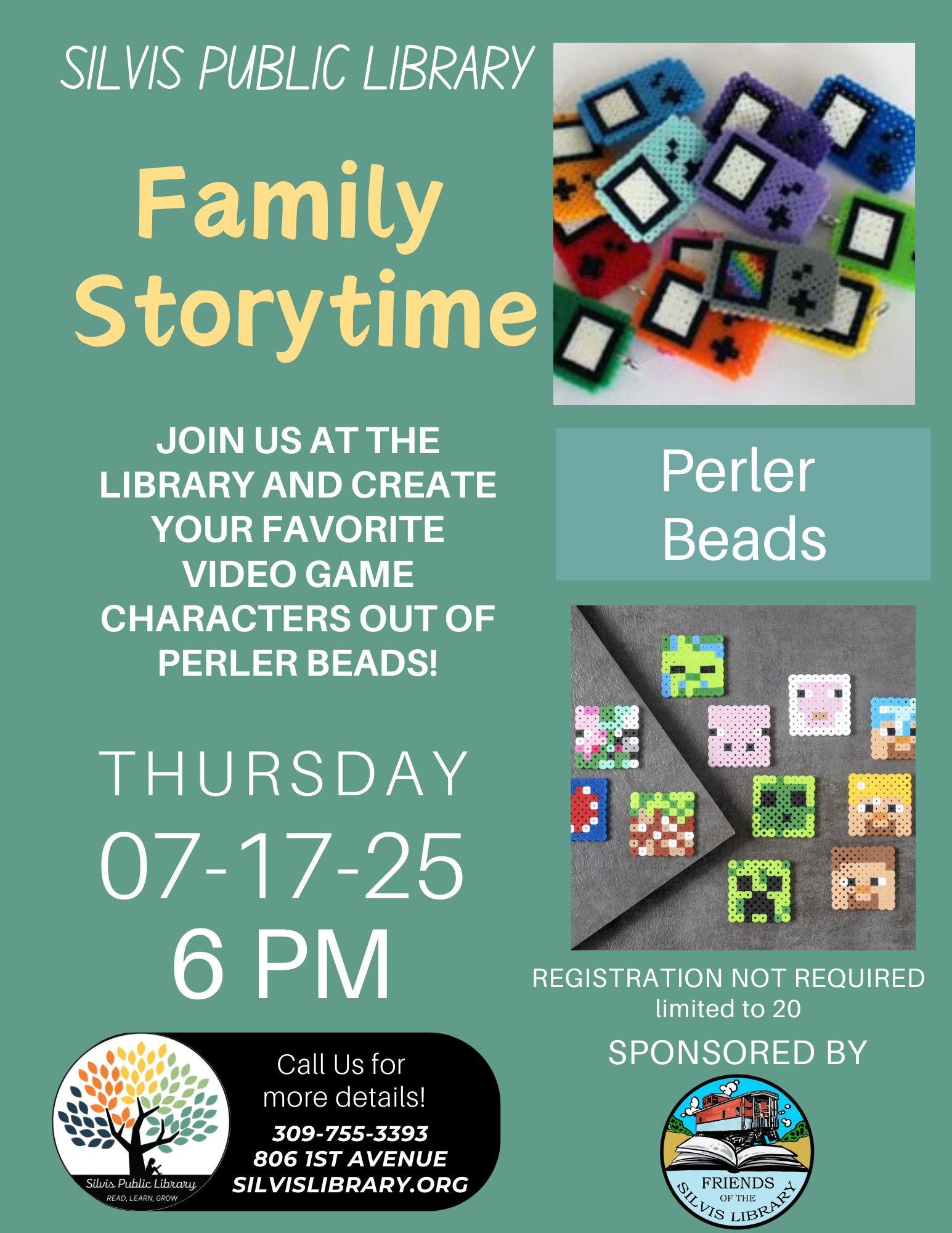Silvis Library Event