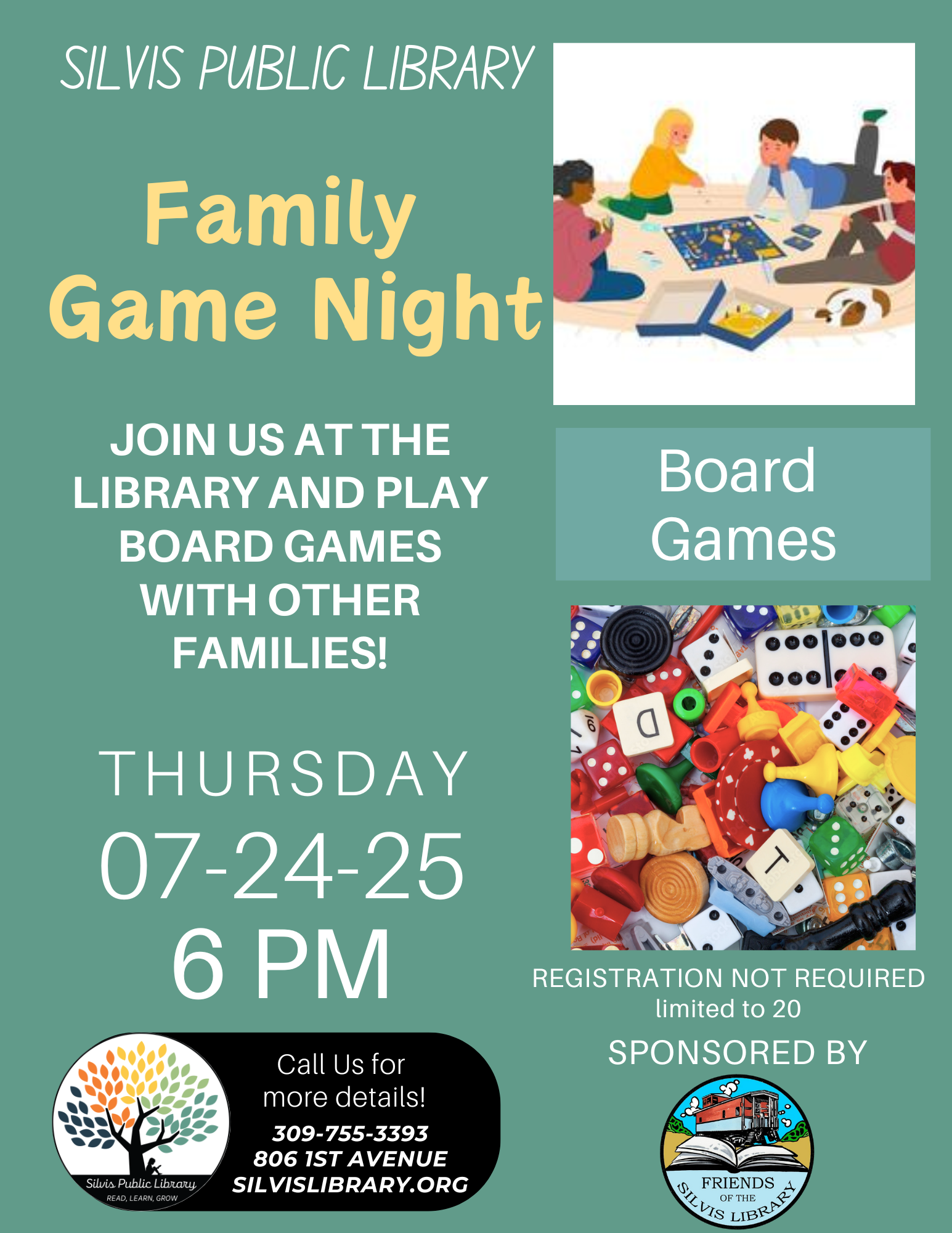 Silvis Library Event