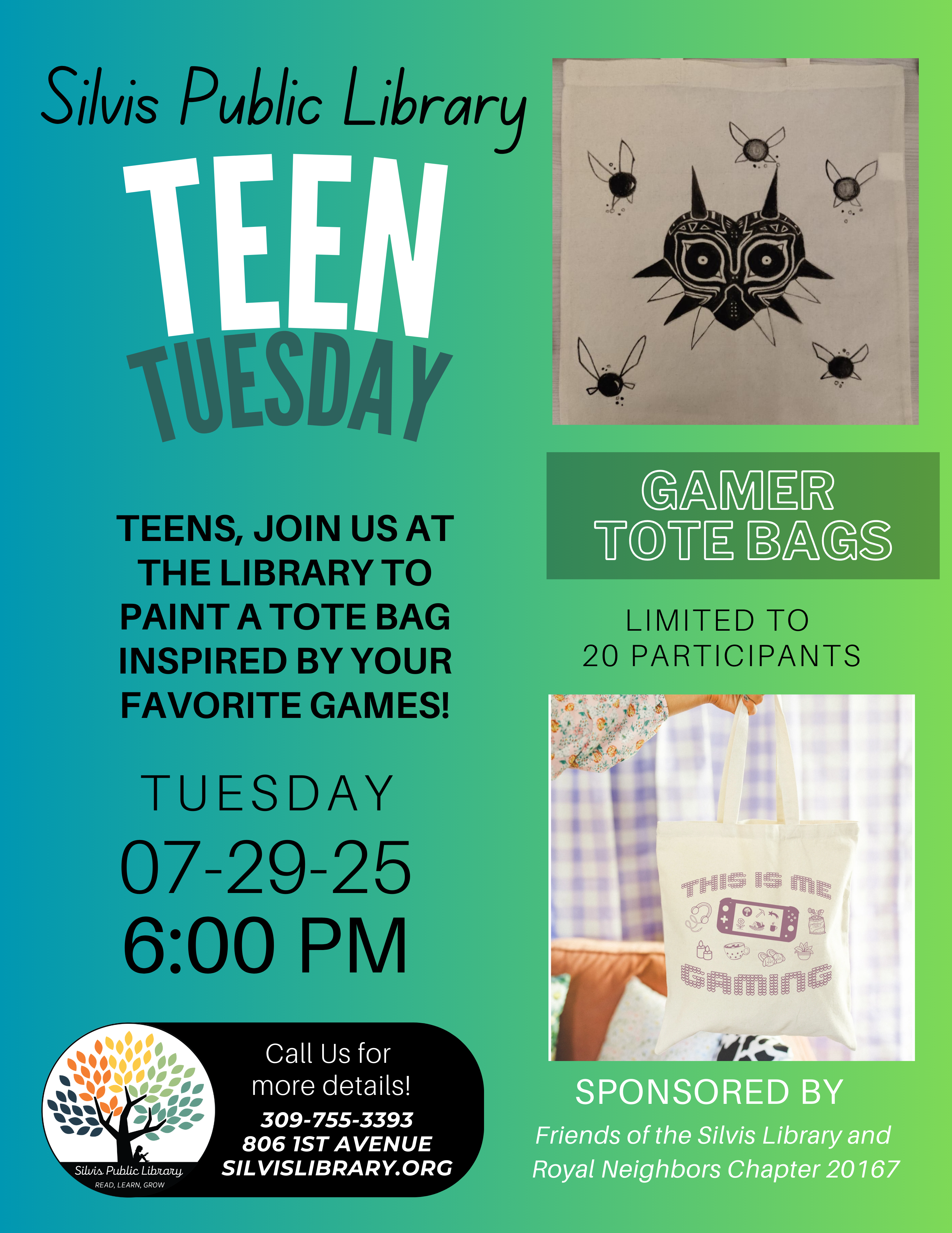 Silvis Library Event