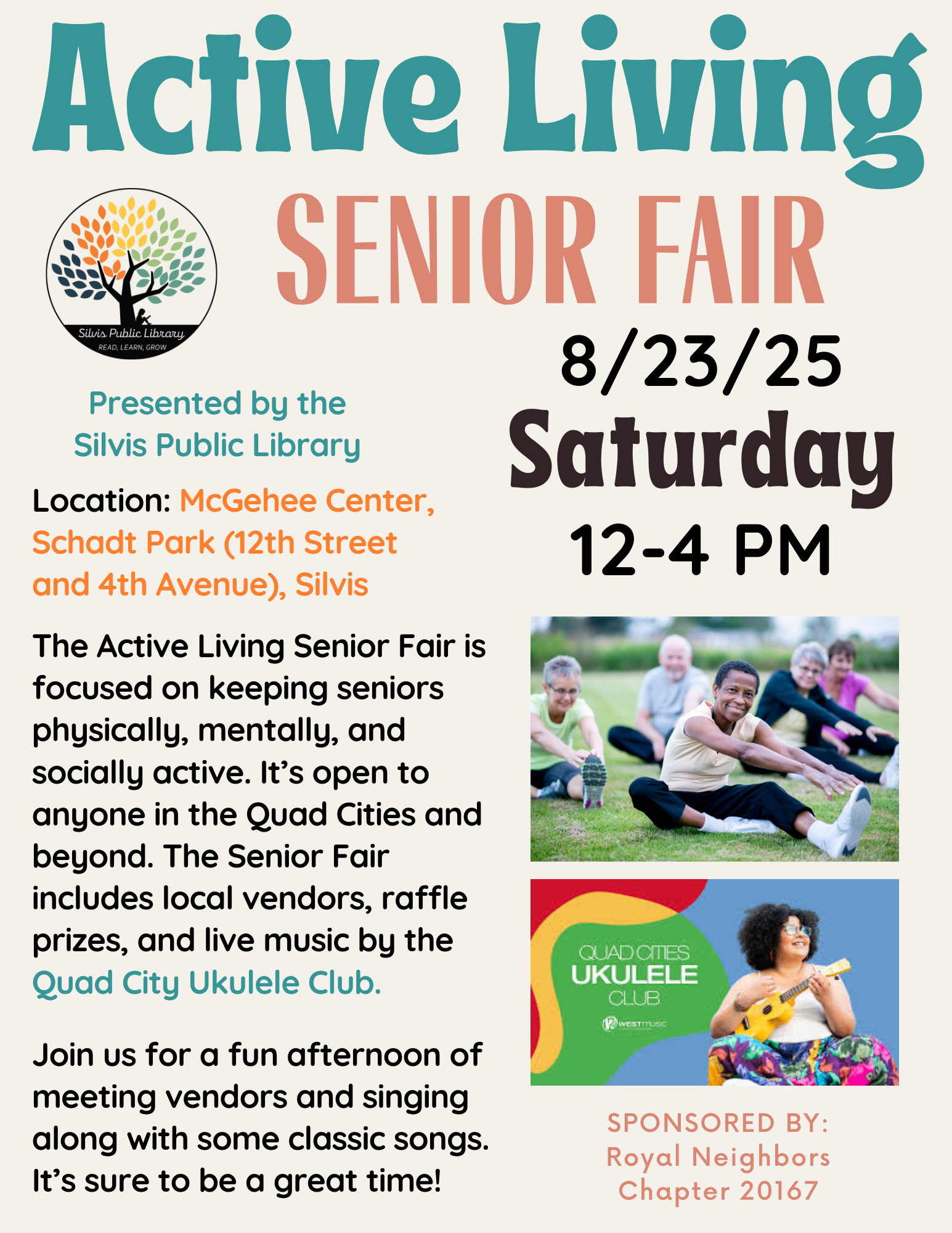 Silvis Library Event