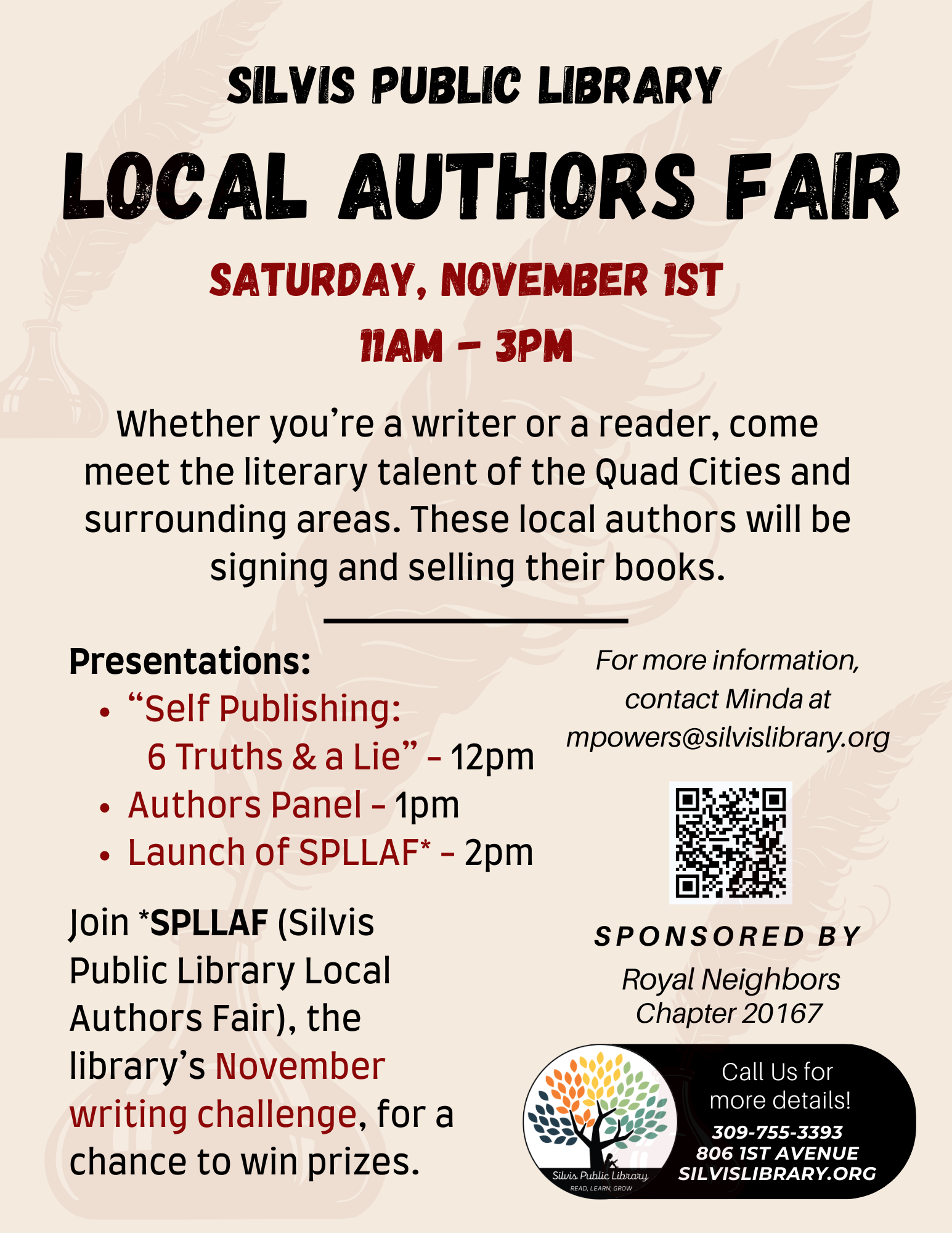 Silvis Library Event