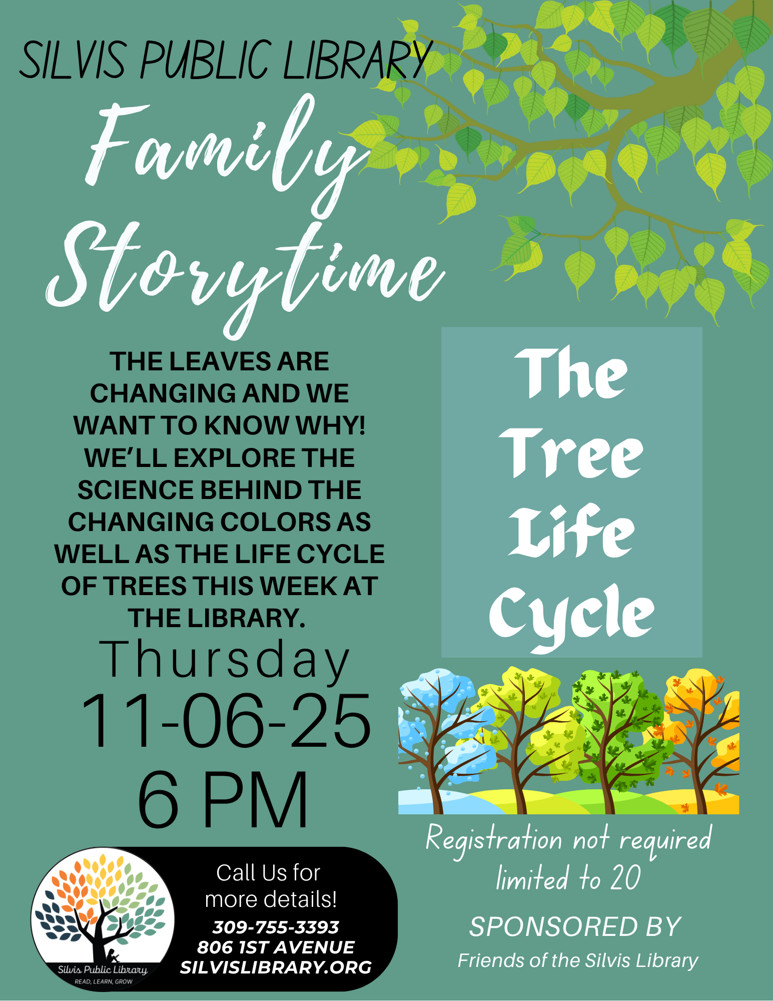 Silvis Library Event