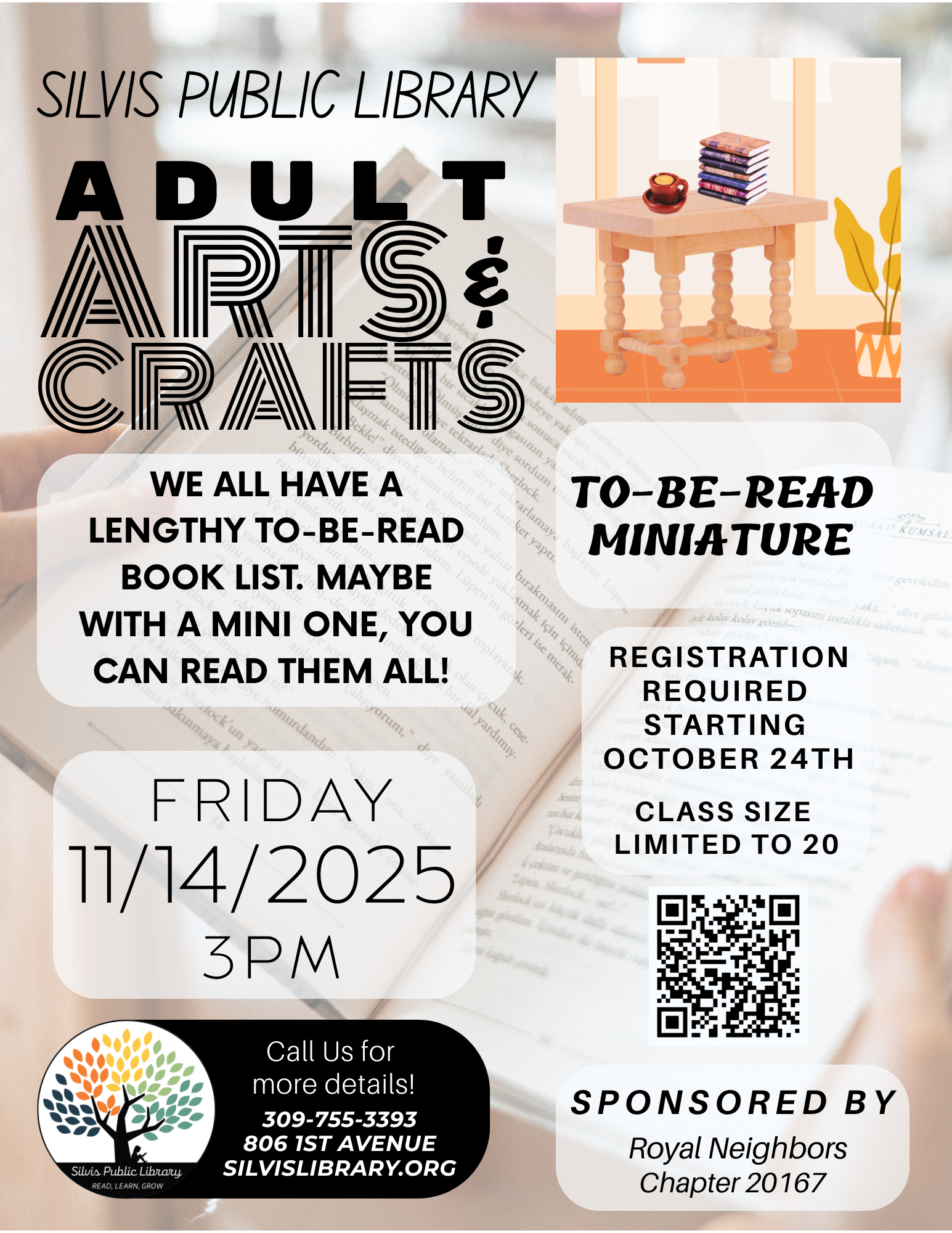 Silvis Library Event