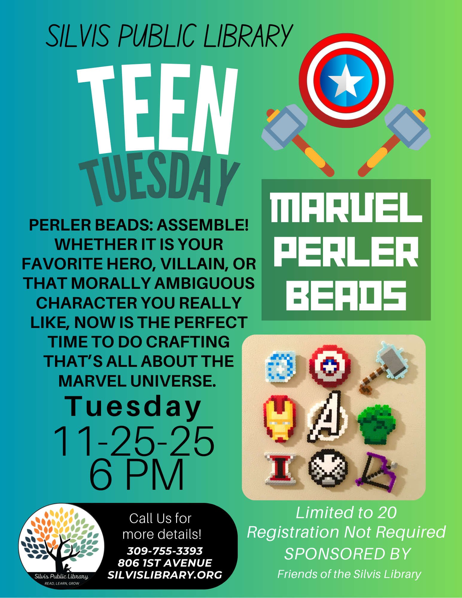 Silvis Library Event