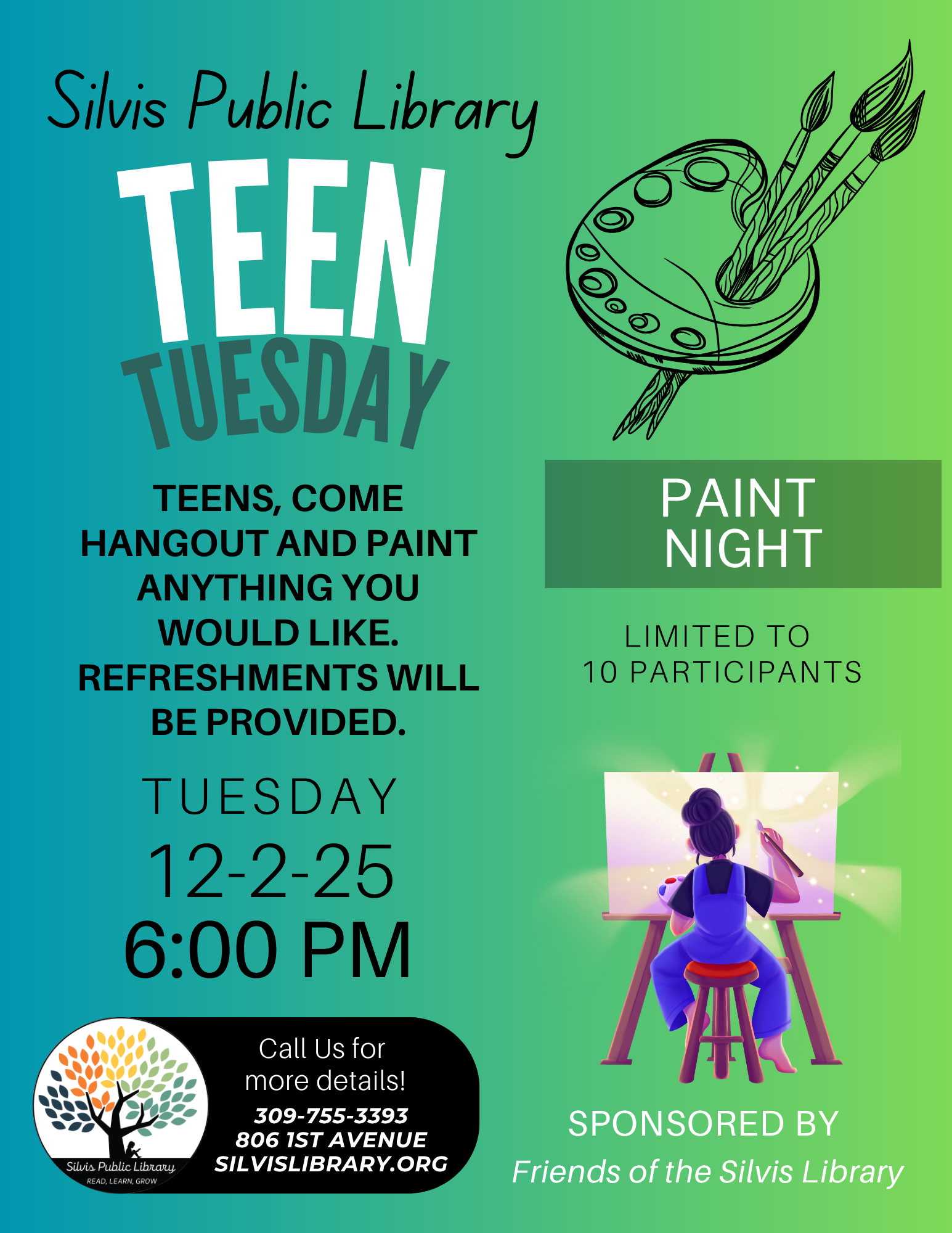 Silvis Library Event