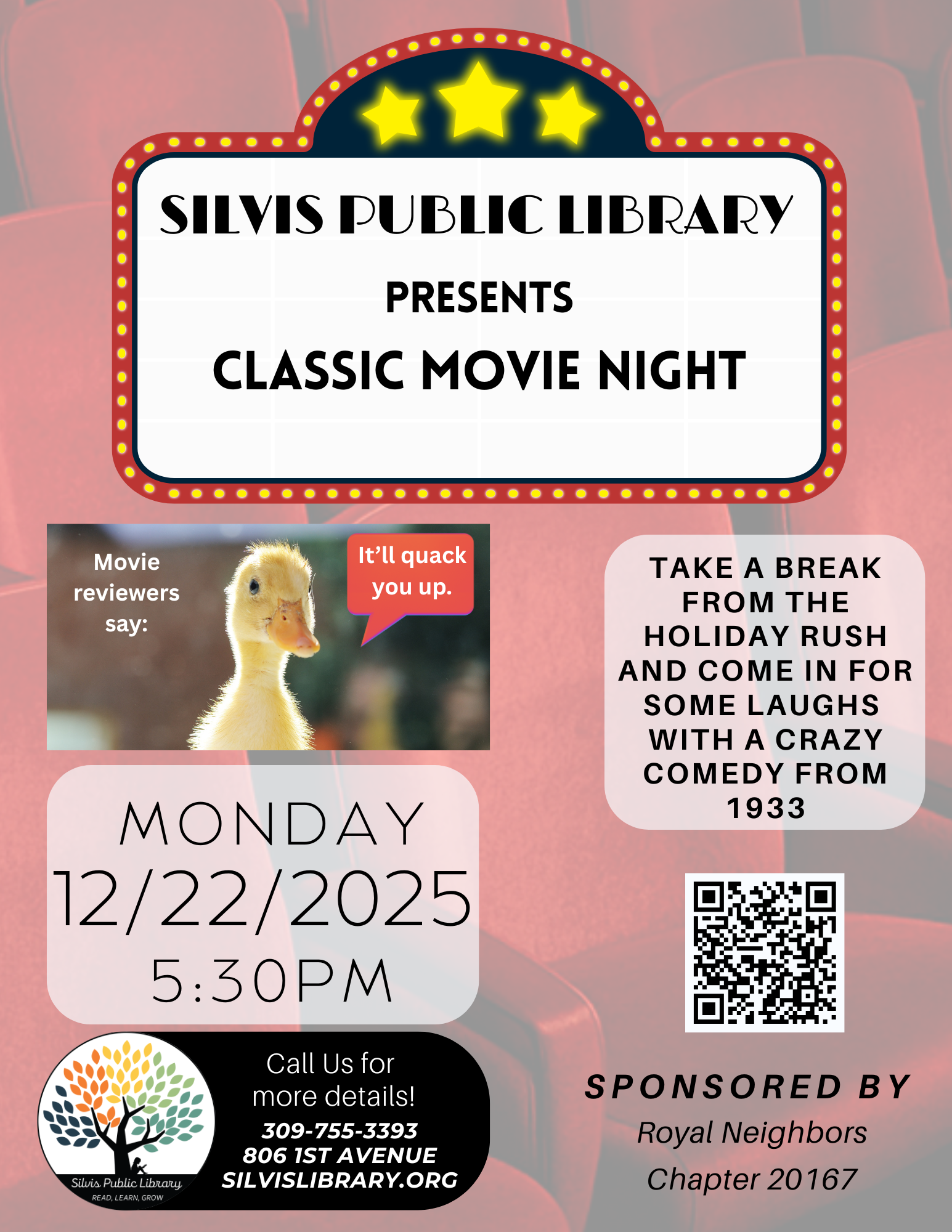 Silvis Library Event