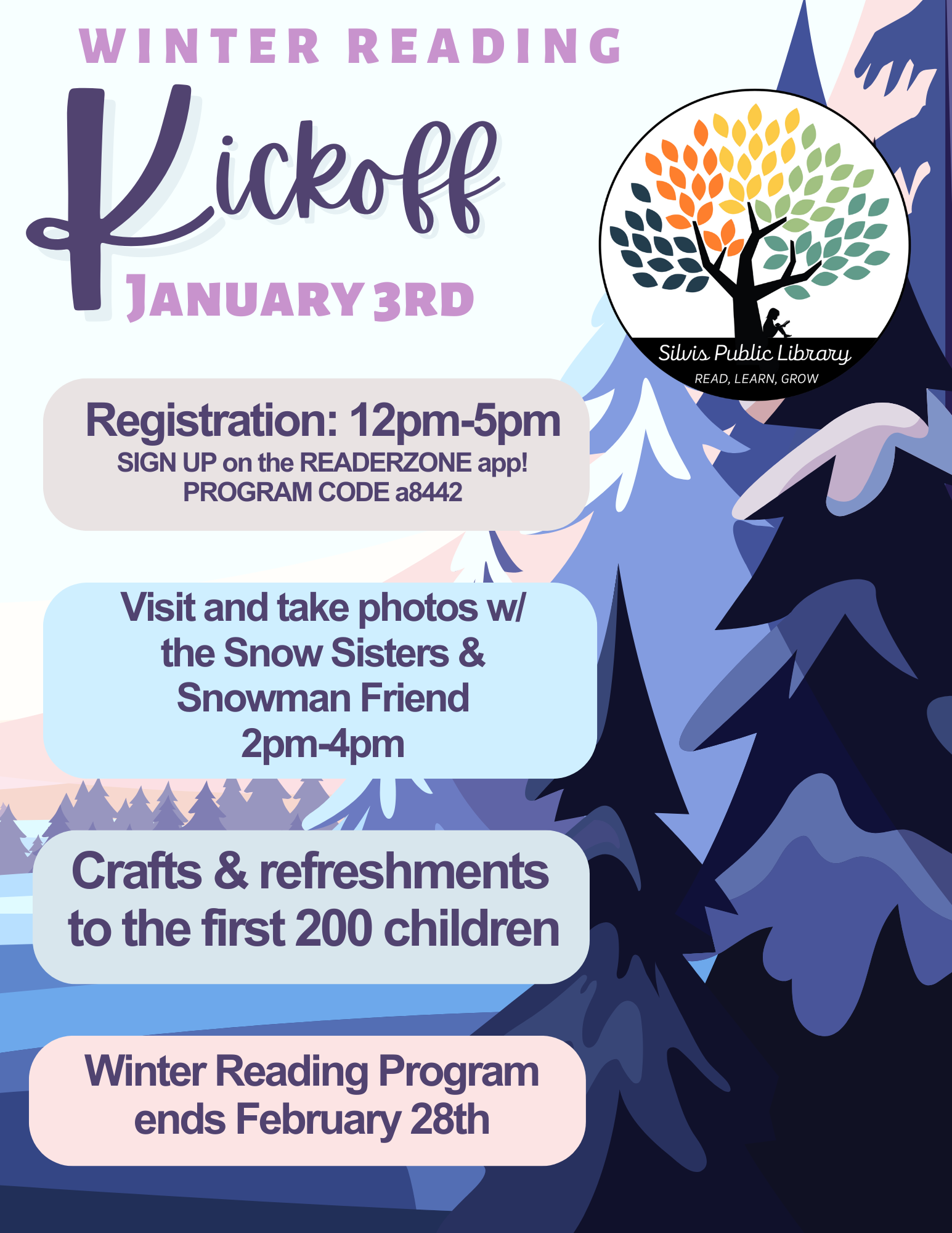 Silvis Library Event