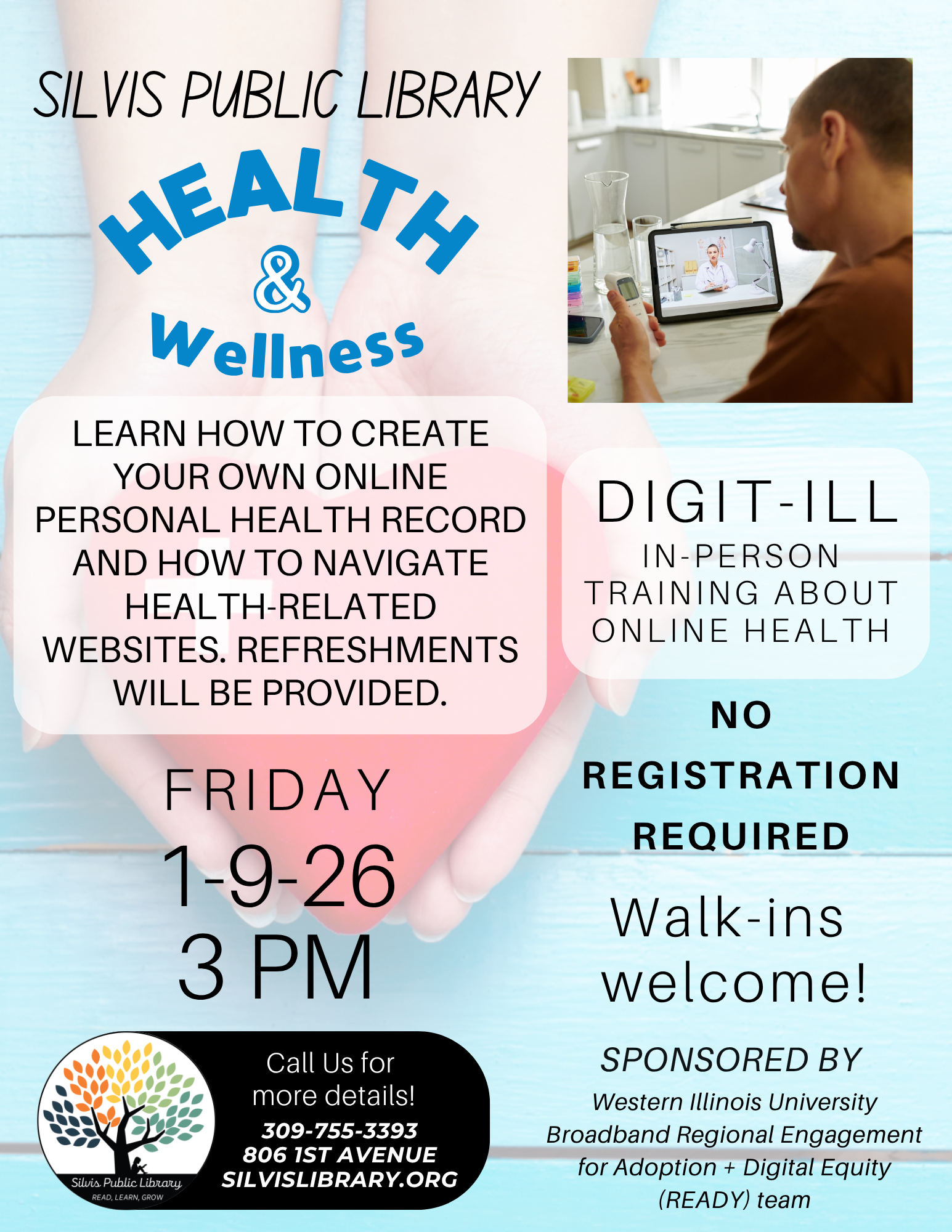 Silvis Library Event