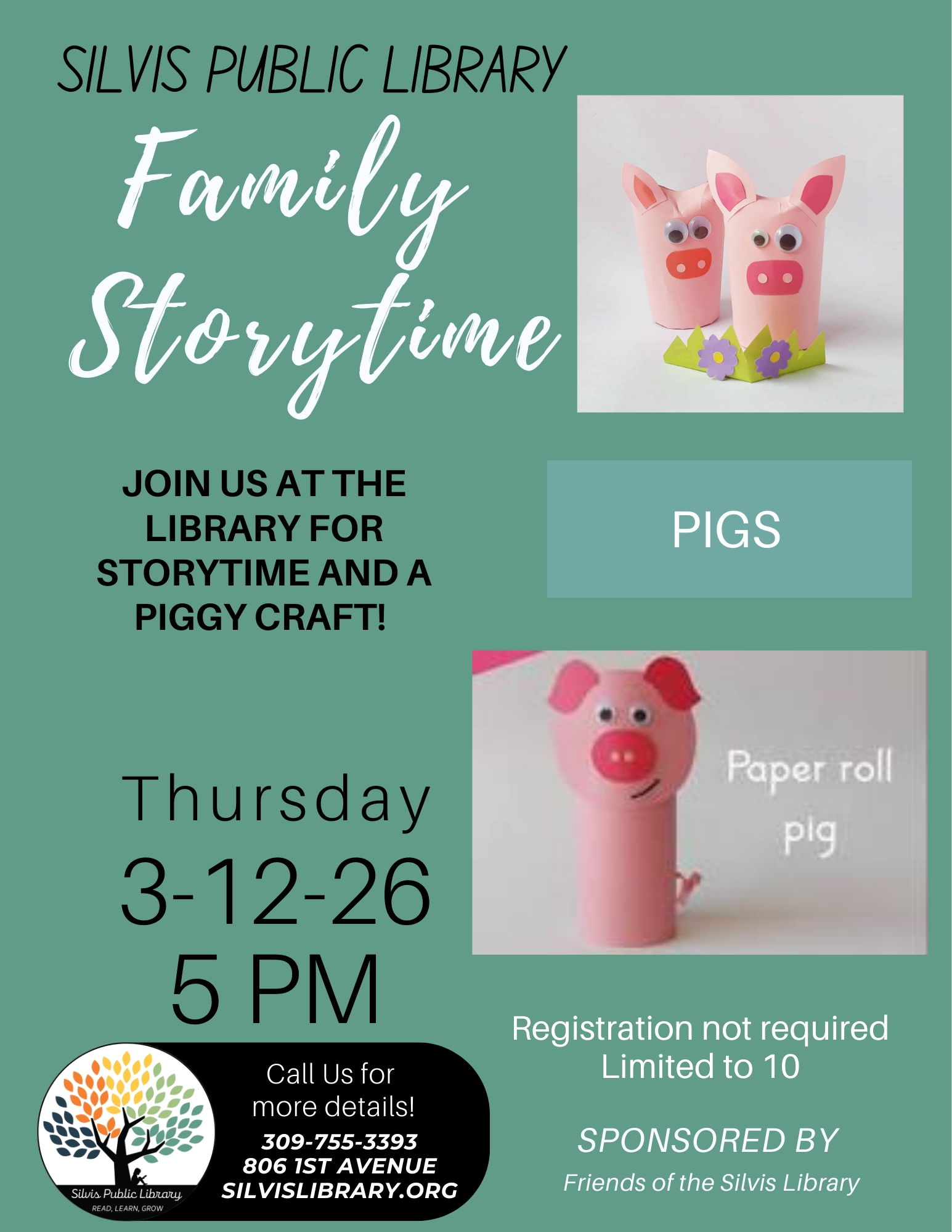 Family Storytime Pigs 2