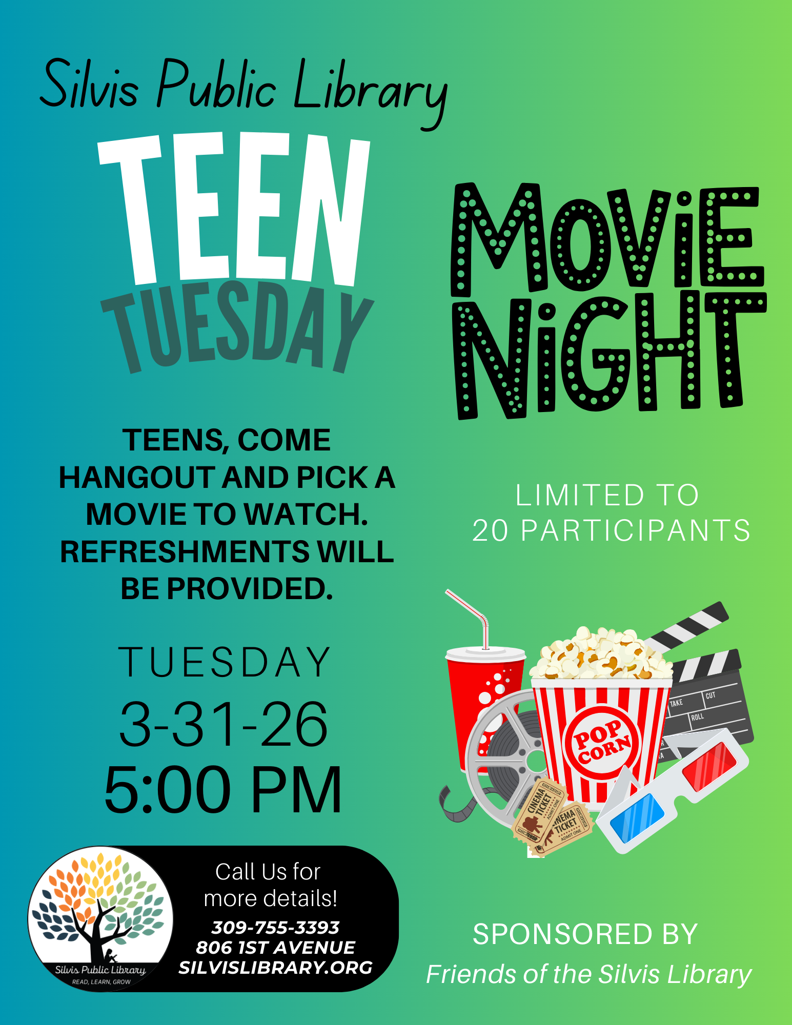 Teen Movie Night 2
