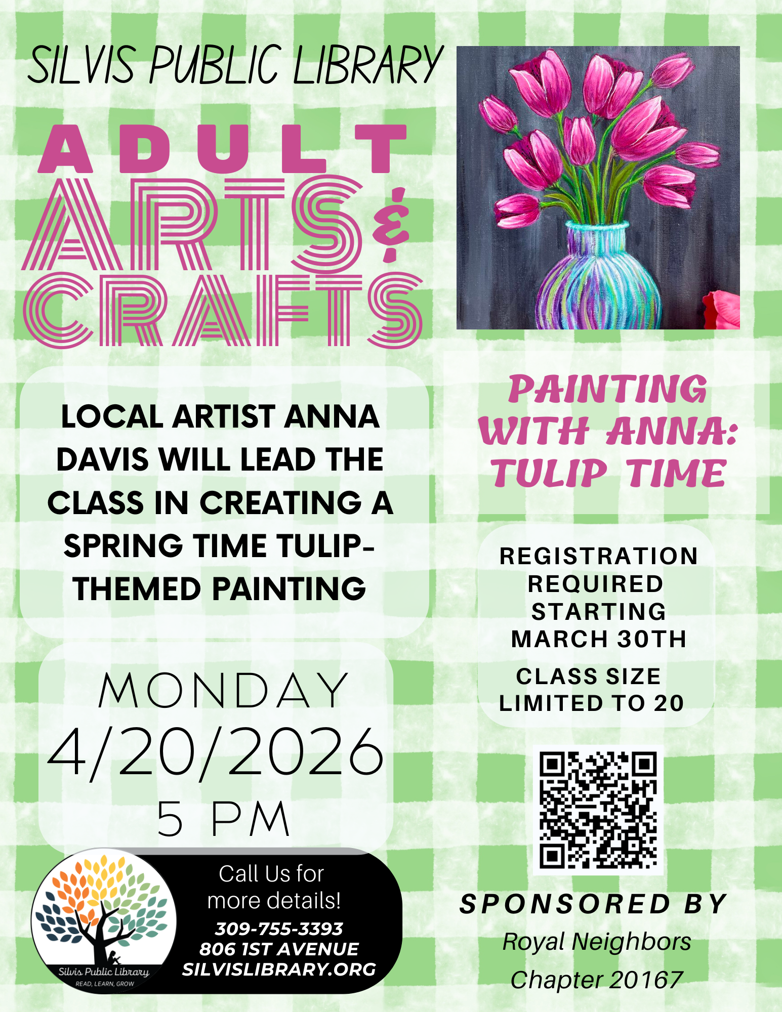 AAC - Painting with Anna - Tulip Time
