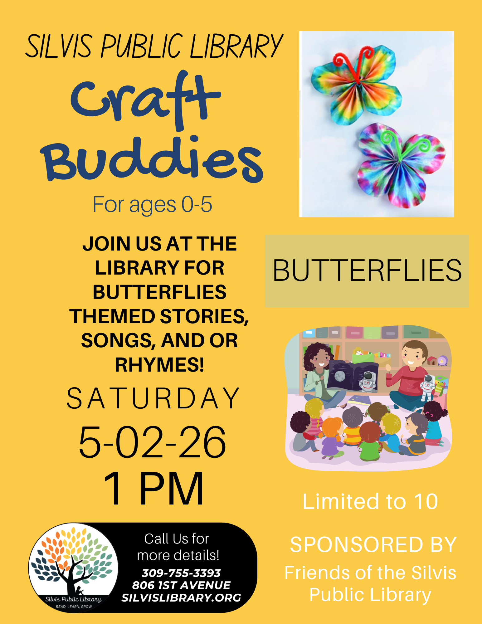 Craft Buddies Butterflies