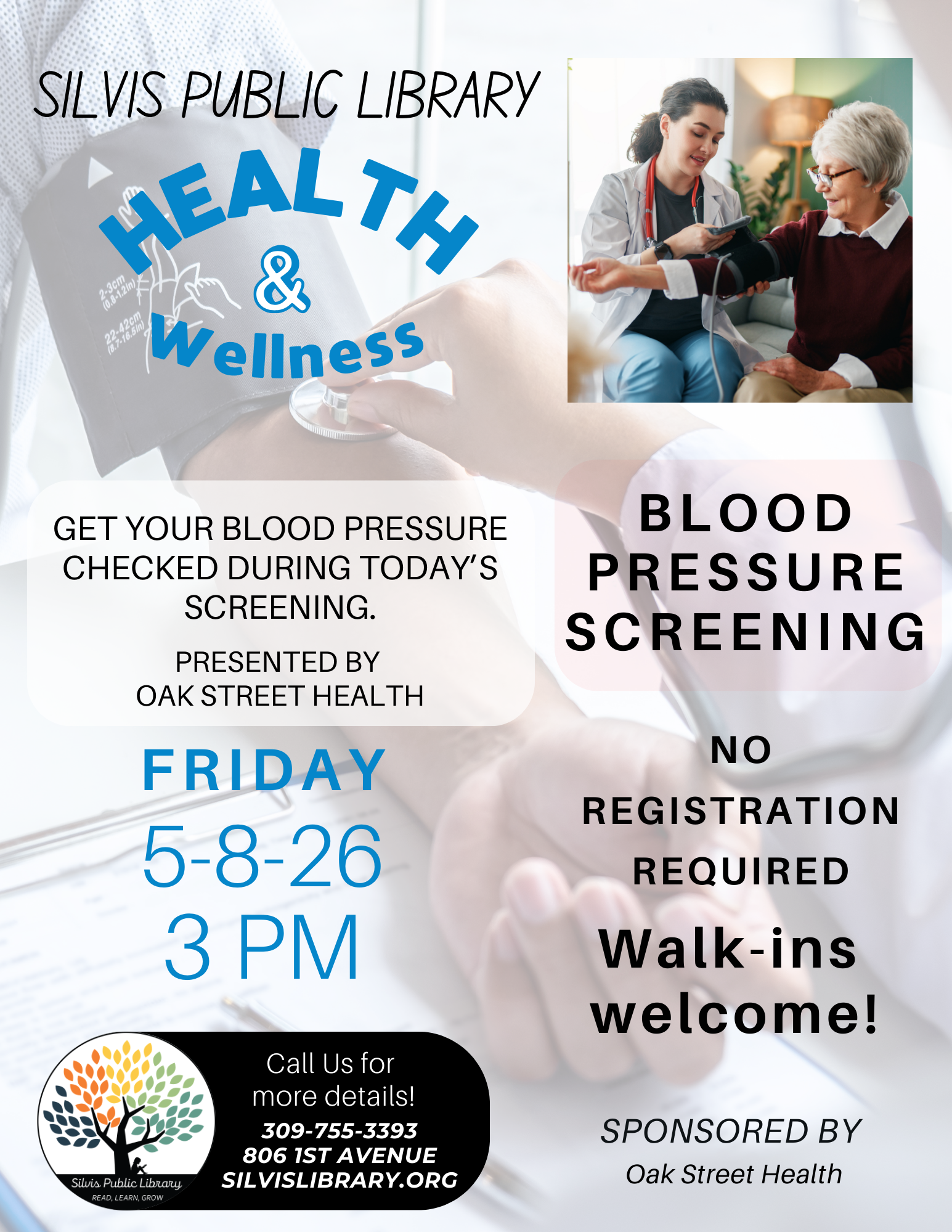 Health and Wellness - Blood Pressure Screening