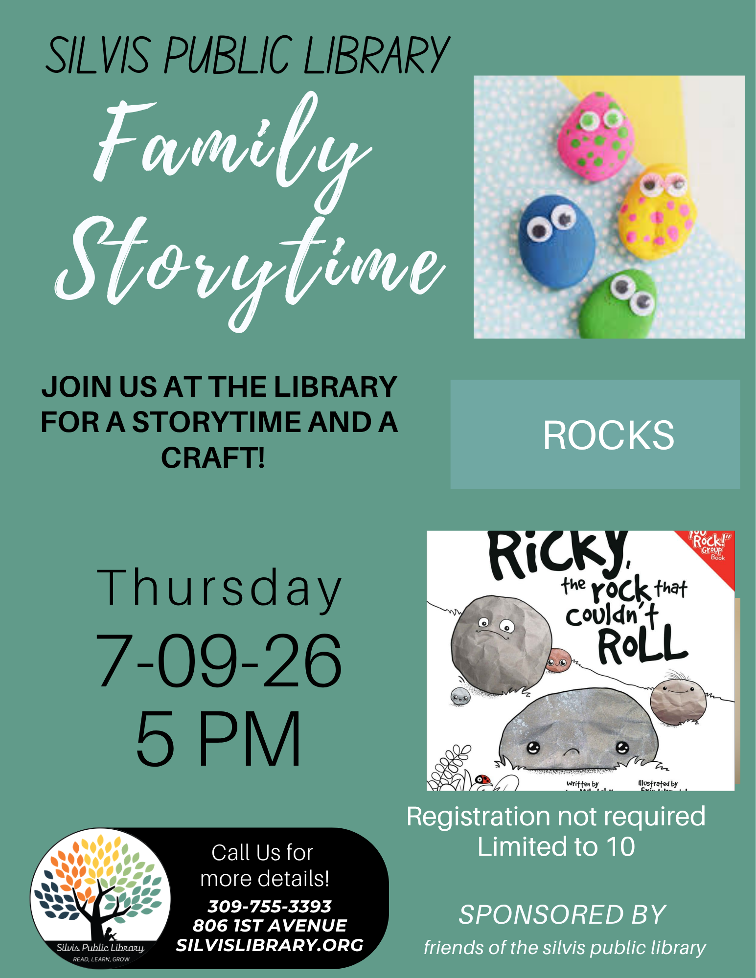 Family Storytime Rocks