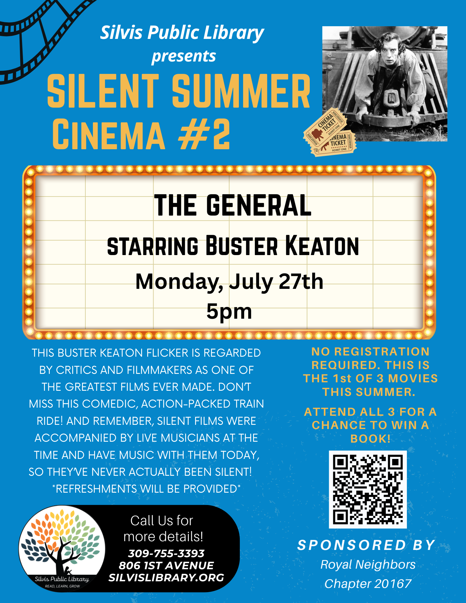Silent Summer Cinema - The General