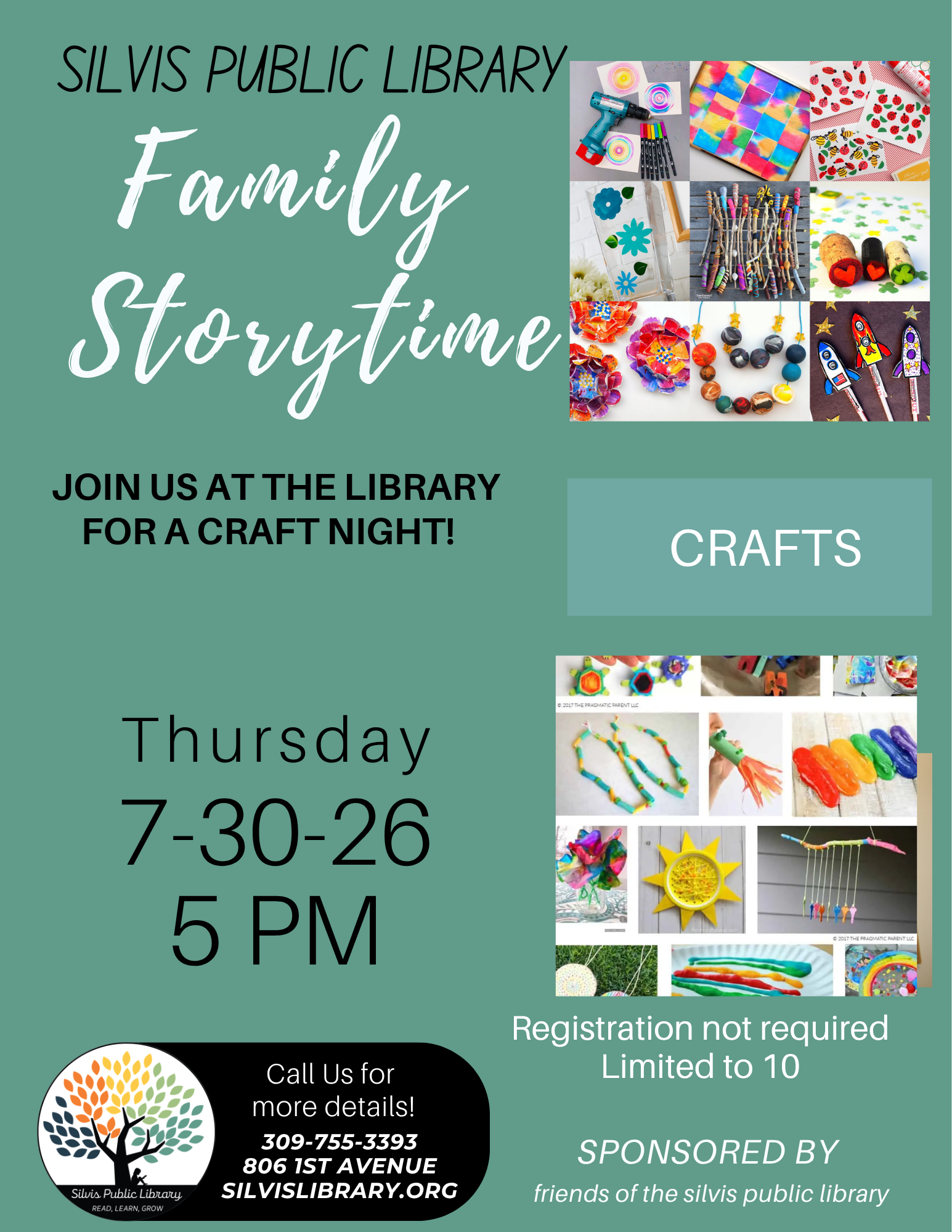 Family Storytime Crafts