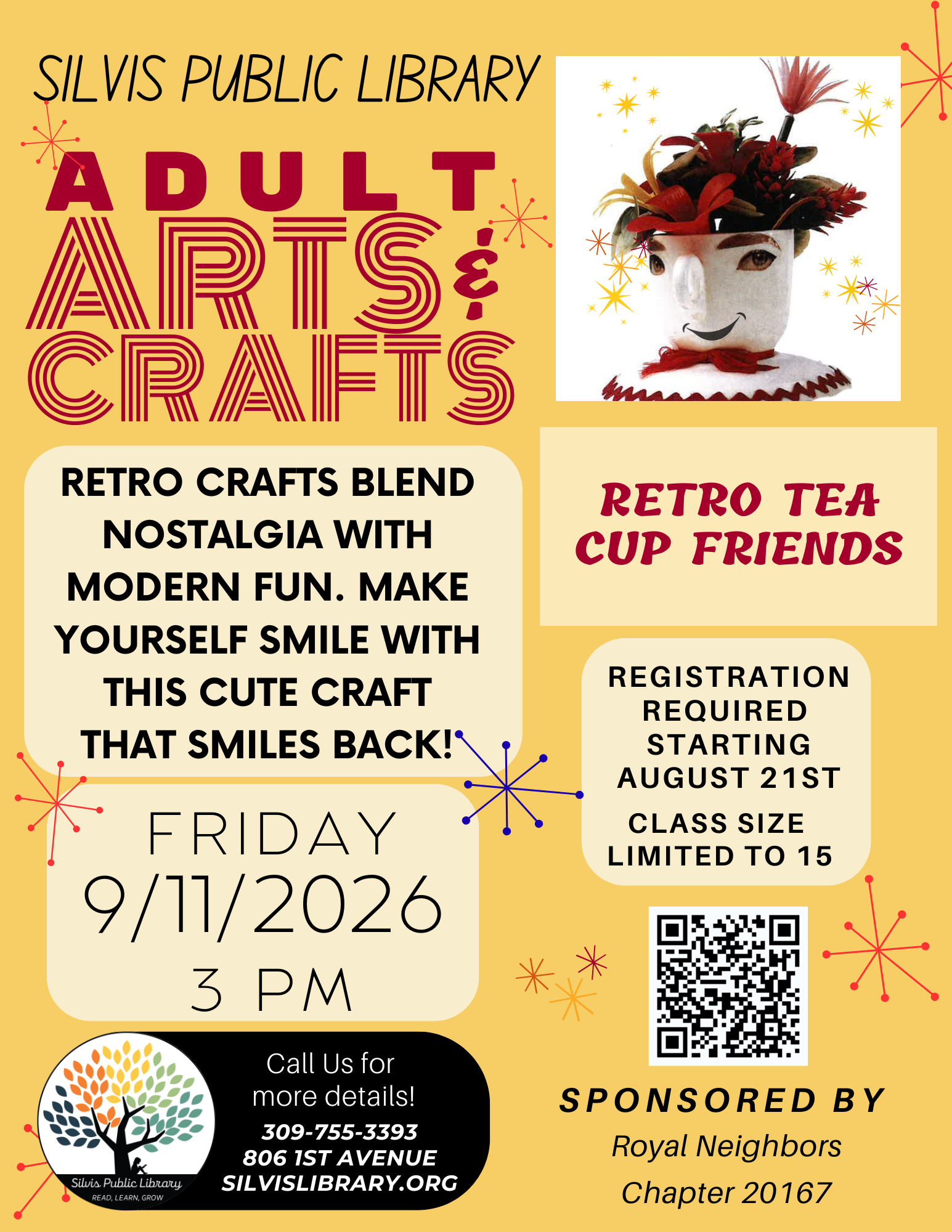 9-11-26 Retro Tea Cup Friends